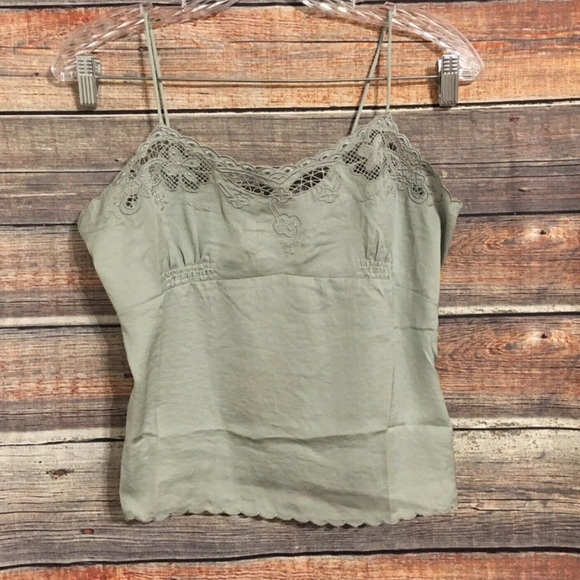Honey Punch Tops - Honey Punch green camisole